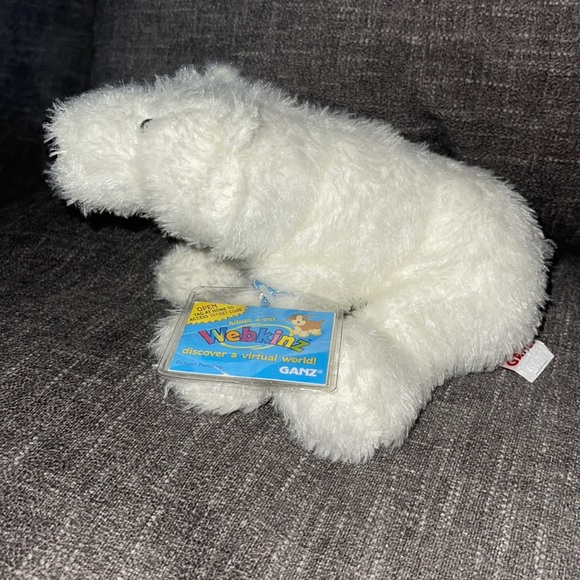 WEBKINZ Ganz POKAR BEAR HM116 Hang & But Tag No Code plush stuffed animal - Picture 5 of 11